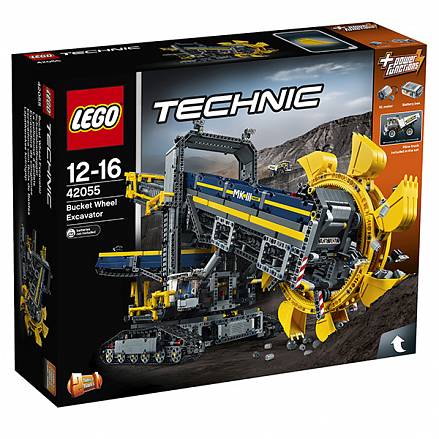 Lego Technic. Лего Техник. Роторный экскаватор 